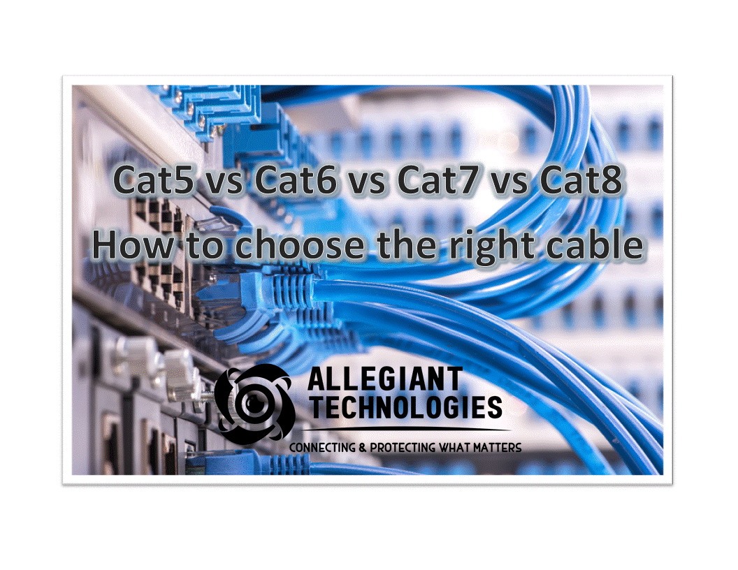 How to choose the right Ethernet cable – Allegiant Technologies